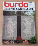 Haken – Burda Filethaakblad 2 – 1981, Gebruikt, Ophalen of Verzenden, Burda, Patroon of Boek