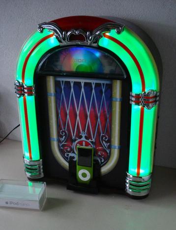 Jukebox Docking Station inclusief de Apple Ipod beschikbaar voor biedingen