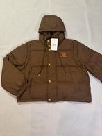 Bruine Celine Puffer Jacket - Nieuwstaat .Maat M, Maat 38/40 (M), Bruin, Celine, Nieuw