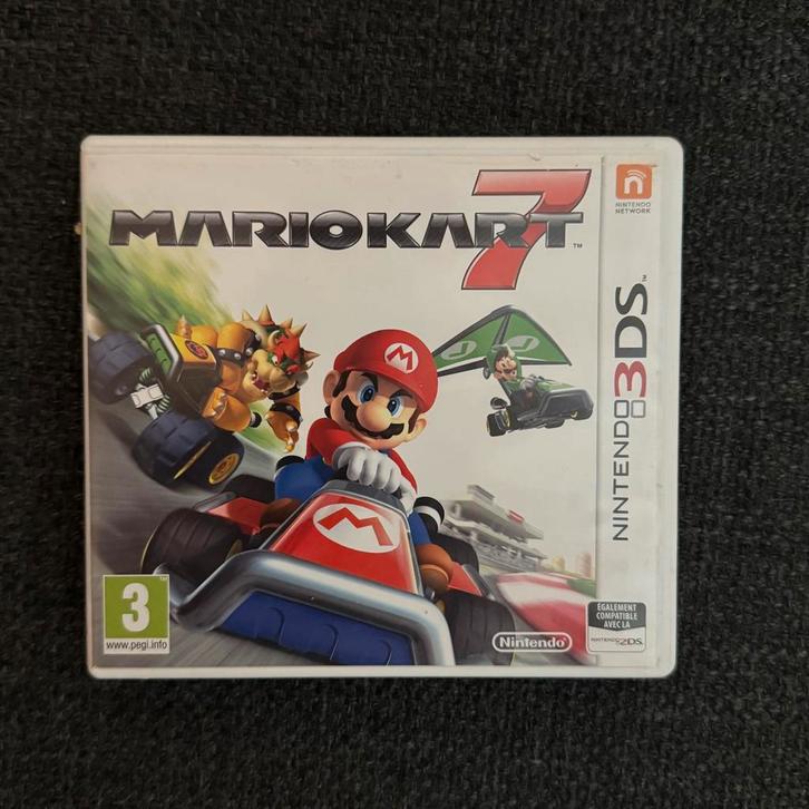 Nintendo 3DS 2DS Mario Kart 7 game spel ds games spellen, Spelcomputers en Games, Games | Nintendo 2DS en 3DS, Zo goed als nieuw
