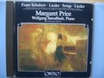 Schubert, 12 liederen, Maragaret Price, Wolfgang Sawallisch, Cd's en Dvd's, Cd's | Klassiek, Gebruikt, Ophalen of Verzenden, Vocaal