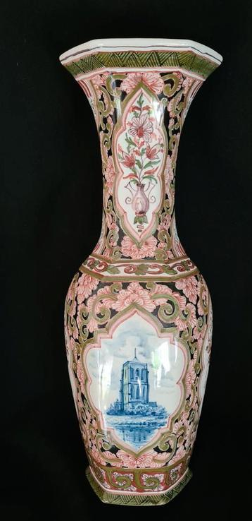 Grote vaas Tichelaar Makkum  beschikbaar voor biedingen