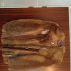 Vintage Bontjas Fox - Maat M, Maat 38/40 (M), Bruin, Ophalen of Verzenden, Onbekend