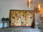 Olieverfschilderij B. Casimir - 1.60 x 1.10, Ophalen of Verzenden, Zo goed als nieuw, 25 tot 50 cm, 50 tot 100 cm