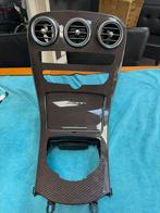 C63 c63s middenconsol w205 edition 1 Rood carbon origineel, Auto-onderdelen, Interieur en Bekleding, Ophalen