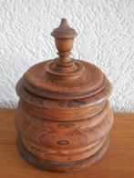 Oude houten tabakspot, Antiek en Kunst, Ophalen