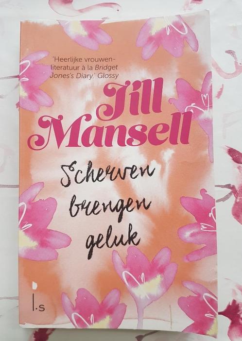 BOEK: Jill Mansell, Scherven brengen geluk, Boeken, Chicklit, Zo goed als nieuw, Ophalen of Verzenden