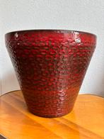 West-Germany bloempot BAY keramik XXL 26 cm, Tuin en Terras, Bloempotten, 25 tot 40 cm, Rond, Ophalen of Verzenden, Zo goed als nieuw