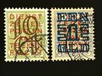 i6-132 Nederland 1923 NVPH 132 + 133 Opruimings - gestempeld, Postzegels en Munten, Postzegels | Nederland, Ophalen of Verzenden