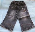 Vintage stoere wijde spijkerbroek met borduur Carbone mt 92, Broek, Meisje, Carbone, Ophalen of Verzenden