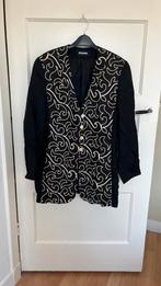 Orwell vintagelook blazer M/L, Maat 38/40 (M), Zwart, Ophalen of Verzenden, Zo goed als nieuw