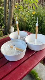 Bittergurka hang pot x 3, Tuin en Terras, Bloempotten, Ophalen, Zo goed als nieuw, Rond