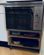 Inbouwkast met ATAG combimagnetron oven, Gebruikt, Oven met grill, Inbouw, 45 tot 60 cm