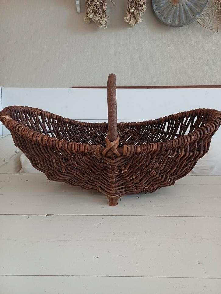 Oude grote plukmand, Antiek en Kunst, Curiosa en Brocante, Ophalen of Verzenden