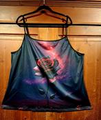 stoere gothic top Roos roze paars 48/50, Kleding | Dames, Grote Maten, Ophalen of Verzenden, Nieuw, Overige kleuren, Shirt of Top