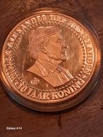 10 Jaar Koning Willem-Alexander Herdenkingsmunt, Postzegels en Munten, Munten | Nederland, Ophalen of Verzenden, Koningin Beatrix