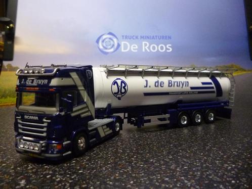 Tekno Scania R 500 J. de Bruijn, Hobby en Vrije tijd, Modelauto's | 1:50, Zo goed als nieuw, Bus of Vrachtwagen, Tekno, Ophalen of Verzenden
