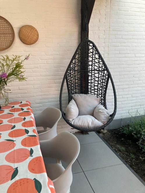 Casa Hangstoel, Huis en Inrichting, Fauteuils, Gebruikt, Riet of Rotan, 75 tot 100 cm, Ophalen
