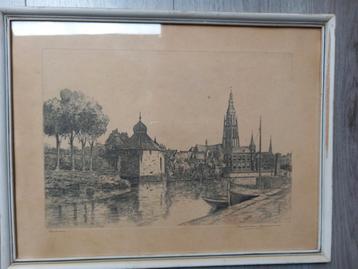 Ets marius janssen spanjaardsgat kasteel van Breda met kerk beschikbaar voor biedingen