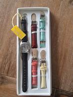 Invicta dames horloge met verschillende banden, Overige merken, Leer, Polshorloge, Nieuw