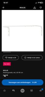 2x IKEA Mulig kledingroede, Ophalen of Verzenden, Nieuw