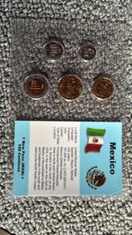 Mexico Unc munten in blister set, Ophalen of Verzenden, Noord-Amerika