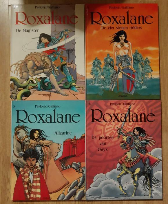 COMPLEET Serie reeks ROXALANE HC_01-04 - Pavlovic ARBORIS, Boeken, Stripboeken, Zo goed als nieuw, Complete serie of reeks, Ophalen of Verzenden