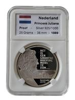 Nederland Prinses Juliana 80 Jaar Zilver 35 gram 38mm, Ophalen of Verzenden, Koningin Juliana, Losse munt, Zilver