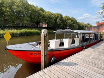 Elektrische open gekeurde rondvaartboot 60 pers beschikbaar voor biedingen