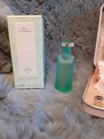 parfumminiatuur met doosje bvlgari cologne au the vert, Ophalen, Zo goed als nieuw, Miniatuur, Gevuld