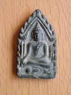 AMULET BESCHERMING THAILAND LAOS TWEEZIJDIG VINTAGE 18.3 gr, Ophalen of Verzenden