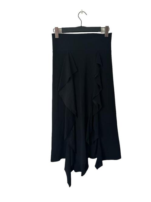 Marithe Francois Girbaud rok zwart trvel S, Kleding | Dames, Rokken, Zo goed als nieuw, Maat 36 (S), Zwart, Onder de knie, Ophalen of Verzenden