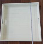 Dienblad 60x60cm - wit, Ophalen, Zo goed als nieuw, Rechthoekig, Hout