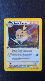 dark Raichu 1st edition team rocket excellent, Hobby en Vrije tijd, Verzamelkaartspellen | Pokémon, Ophalen of Verzenden, Zo goed als nieuw