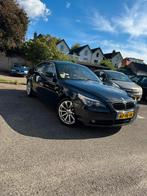 BMW E60 5-Serie 2.5L 523 AUT 2006 Zwart | Nieuwe APK, Auto's, BMW, Automaat, Achterwielaandrijving, 1800 kg, 2497 cc