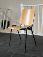 Oldschool schoolstoelen - 5 stuks, Ophalen, Bruin, Vijf, Zes of meer stoelen, Hout