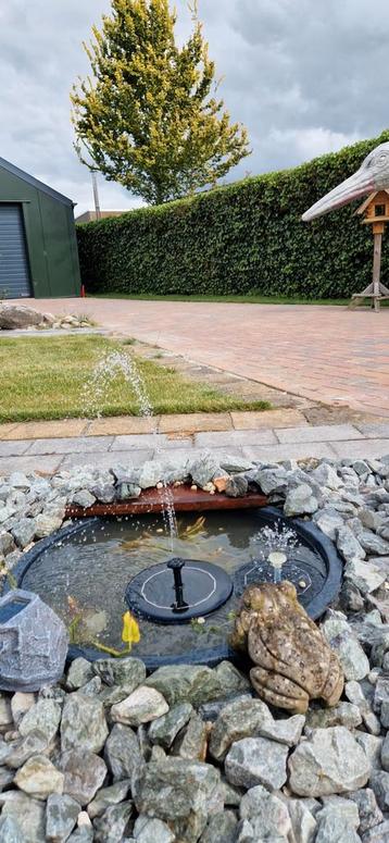 Vijverfontein op solar. Nieuw beschikbaar voor biedingen