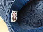 Te koop blauw hoed, Kleding | Dames, Hoeden en Petten, Ophalen of Verzenden, Zo goed als nieuw