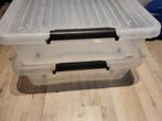 2 Grote Opbergboxen - Mega Bedrollers 76x57x18 cm, Ophalen