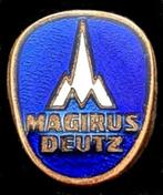 Magirus Deutz speld- klein ovaal, Verzamelen, Speldjes, Pins en Buttons, Verzenden, Nieuw, Transport, Speldje of Pin