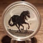 Australische Brumby 2020 1oz Zilveren Munt, Ophalen of Verzenden, Zilver