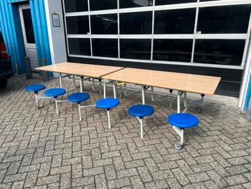 Vouwtafel klaptafel met krukjes SICO 12 persoons beschikbaar voor biedingen