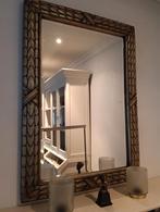 Mooie Spiegel met Sierlijke Lijst, Ophalen, 100 tot 150 cm, Zo goed als nieuw, Rechthoekig
