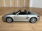 Porsche Boxster 987 zilver 1:18 zgan in doos zeldzaam Maisto, Hobby en Vrije tijd, Ophalen of Verzenden, Zo goed als nieuw, Auto