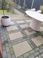 Grote partij bestrating: antraciet, grijs + betontegels, Ophalen, Gebruikt, Klinkers, 10 m² of meer