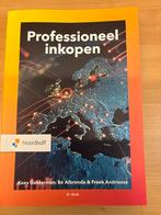 Professioneel inkopen - 6e druk, Boeken, Ophalen of Verzenden, Zo goed als nieuw, Management