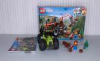 Lego City bostractor tractor 60181 complete set kerst, Ophalen of Verzenden, Zo goed als nieuw, Complete set, Lego