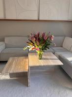 Travertin salontafel (2 delig), Ophalen, Zo goed als nieuw