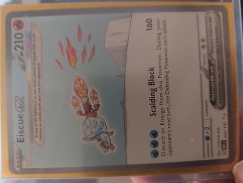 Eiscue 122/197, Hobby en Vrije tijd, Verzamelkaartspellen | Pokémon, Zo goed als nieuw, Losse kaart, Ophalen of Verzenden