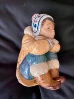 Lladro Gres Eskimo, Ophalen of Verzenden, Zo goed als nieuw, Mens